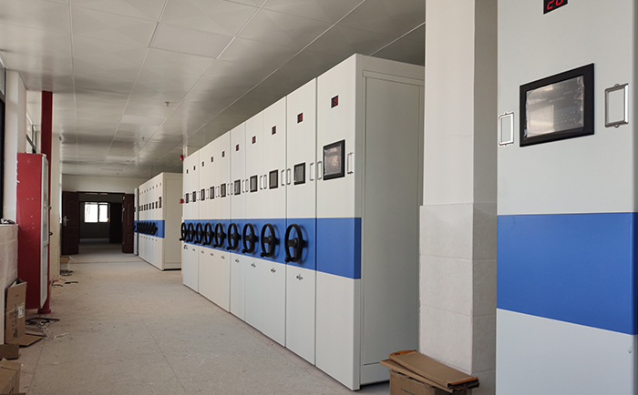 智能電動密集架圖